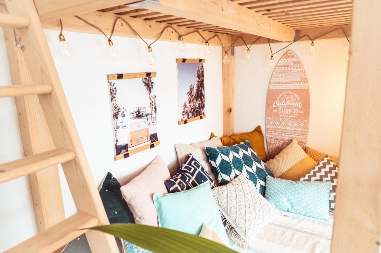 Ferienwohnung The KAlifornia I stilvoll mit Urlaubsfeeling I Dachterrasse I Netflix I Klima Karlsruhe Exterior foto